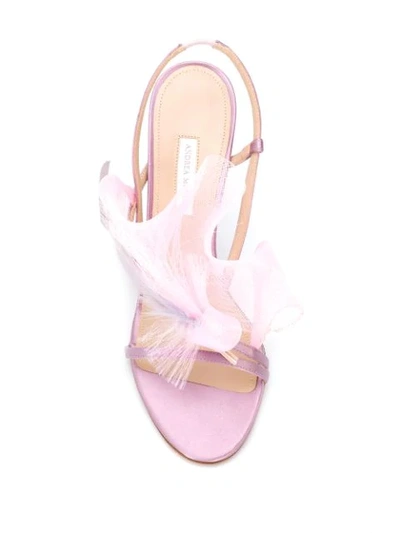 Shop Andrea Mondin Kate 105 Sandals In Lilac