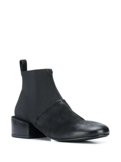 Shop Marsèll Distressed Ankle Boots In Black