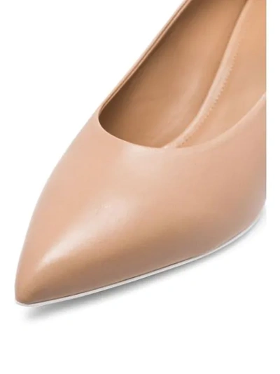 Shop Jil Sander Ankle Strap Pumps In Neutrals