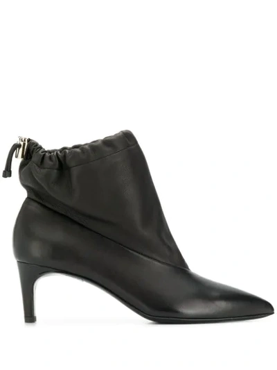 Shop 3.1 Phillip Lim / フィリップ リム Ruched Ankle Boots In Black