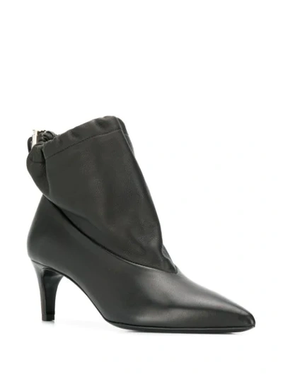 Shop 3.1 Phillip Lim / フィリップ リム Ruched Ankle Boots In Black