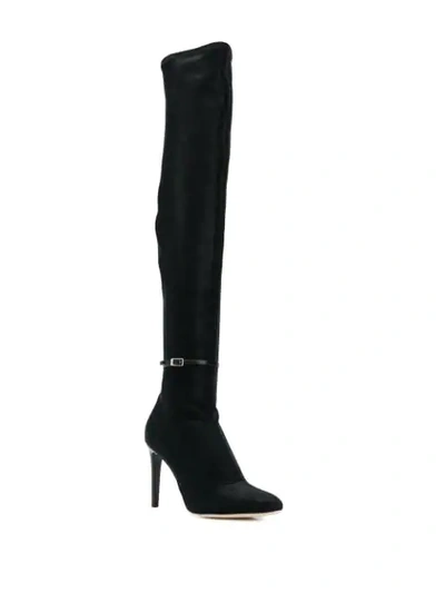 Shop Giuseppe Zanotti Katty Knee-high Boots In Black