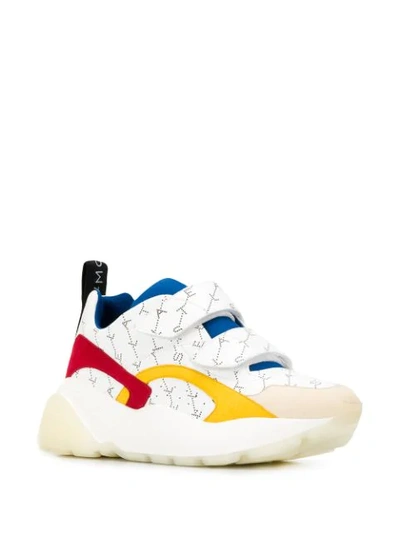 Shop Stella Mccartney Eclypse Sneakers In White ,blue