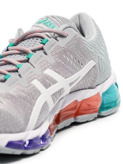 ASICS GREY GEL-QUANTUM 360 SNEAKERS - 灰色