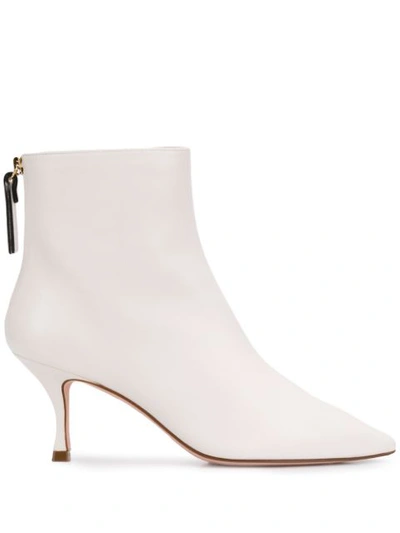 Shop Stuart Weitzman Juniper Boots In White