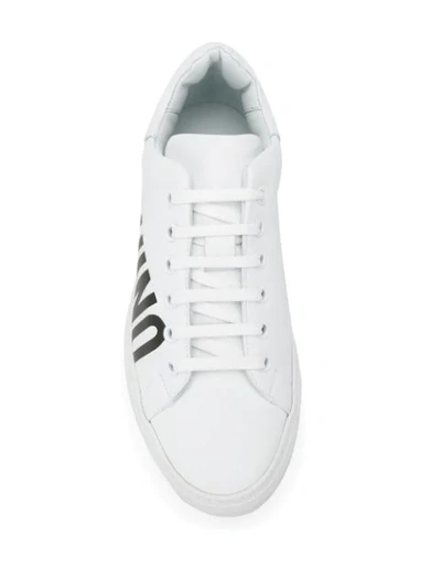 Shop Moschino Low In 100 White