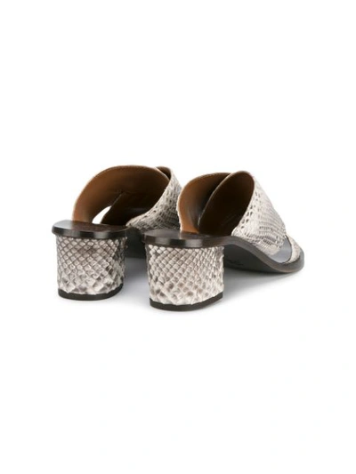 Shop Atp Atelier Felicia Python Sandals