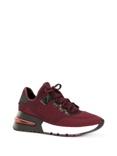 Shop Ash Krush Bis Lace-up Sneakers In Red