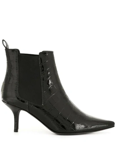 Shop Anine Bing Stevie Boots In Black