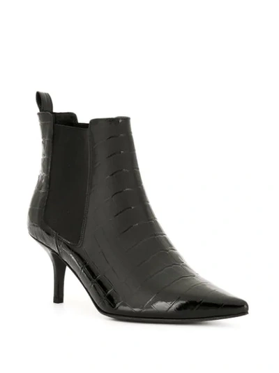 Shop Anine Bing Stevie Boots In Black