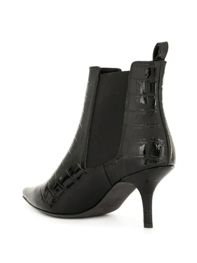 Shop Anine Bing Stevie Boots In Black