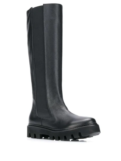 Shop Société Anonyme Kniehohe Stiefel In Black