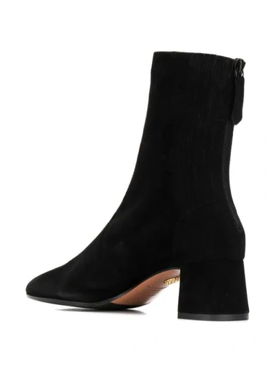 Shop Aquazzura Saint Honoré Ankle Boots In Black