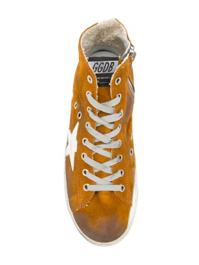 Shop Golden Goose Francy Sneakers In Brown