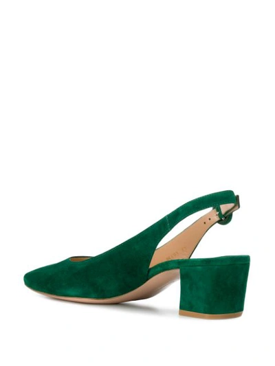 Shop Gianvito Rossi Amee Pumps In Green