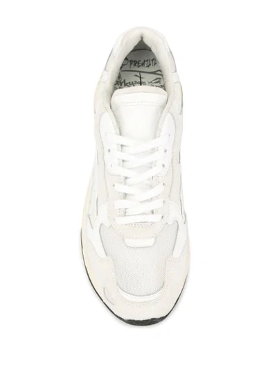 Shop Premiata Sharkyd Sneakers In White