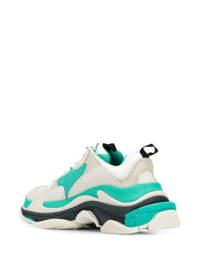 BALENCIAGA TRIPLE S SNEAKERS - 灰色