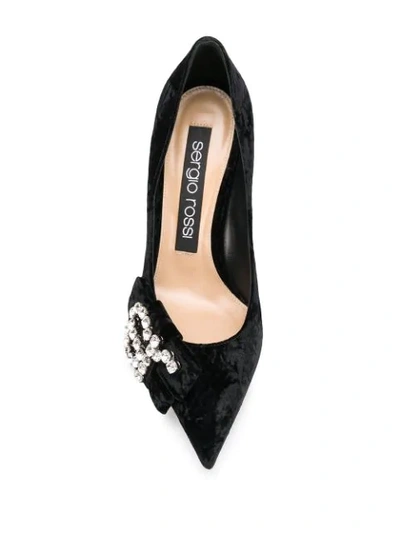 Shop Sergio Rossi Icona Pumps In 1000 Nero