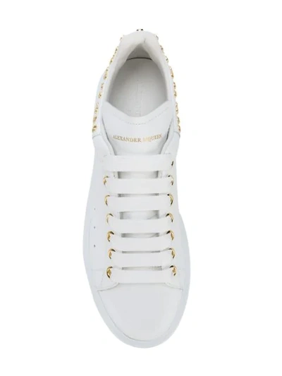 Shop Alexander Mcqueen Oversized Sole Sneakers In 9000 White