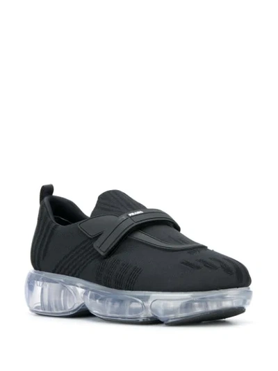 Shop Prada Cloudbust Sneakers In Black