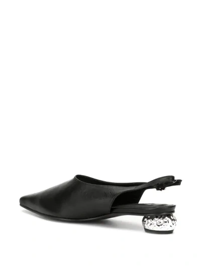 Shop Yuul Yie Lina Slingback Sandals In Black