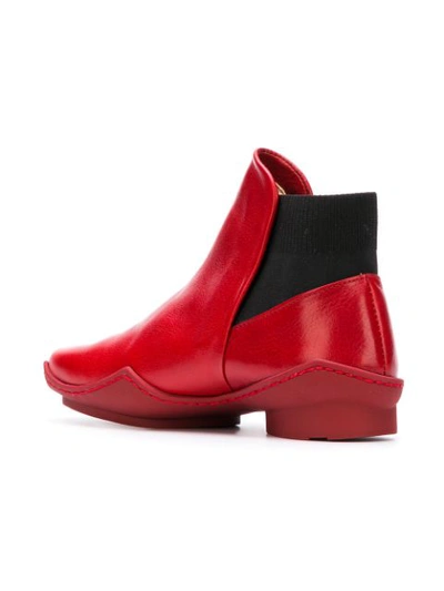 Shop Trippen Sock Chen Boots - Red