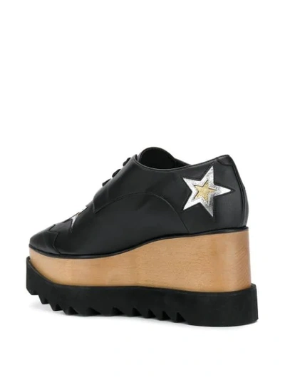 Shop Stella Mccartney Star-embellished Elyse Shoes In Black