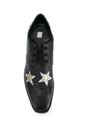 Shop Stella Mccartney Star-embellished Elyse Shoes In Black