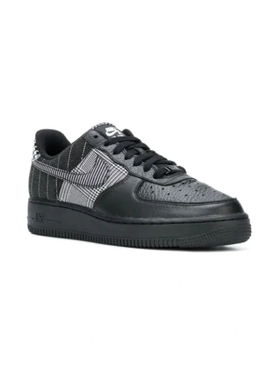 Shop Nike Air Force 1 Patchwork Sneakers - Black