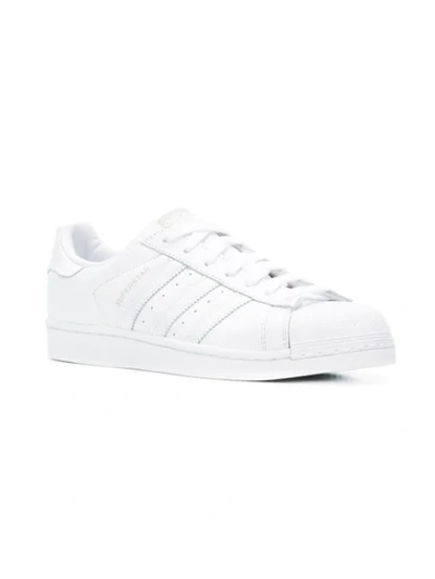 Shop Adidas Originals Adidas  Superstar Sneakers - White