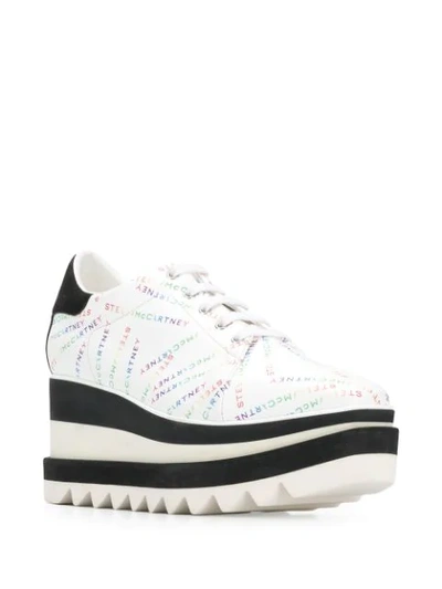 Shop Stella Mccartney Elyse Sneakers In White