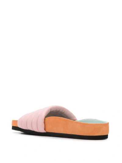 Shop Isabel Marant Flat Slide Sandals In Pink