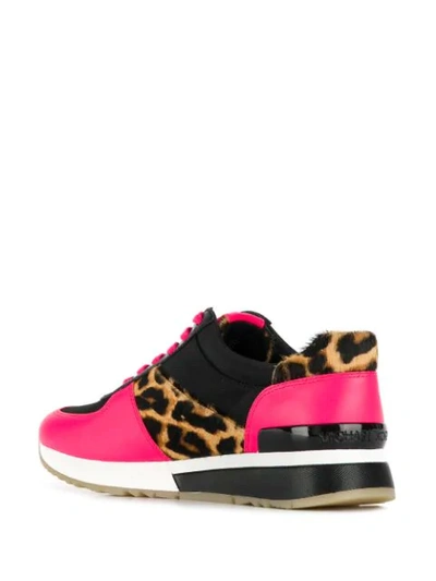 Shop Michael Michael Kors Allie Sneakers In Pink