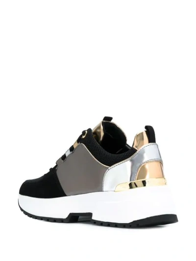 Shop Michael Michael Kors Cosmo Sneakers In 934 Black Multi