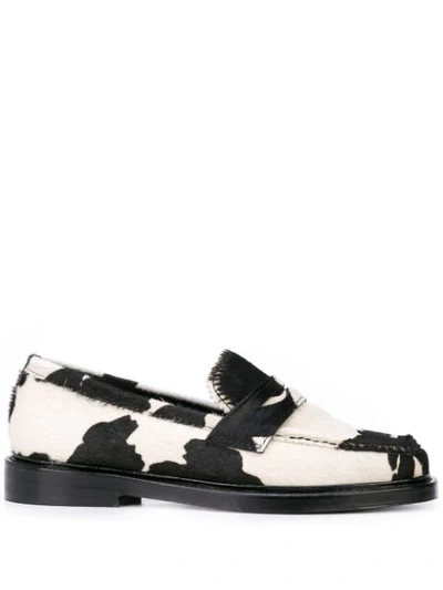 Shop Nicole Saldaã±a Jay 3.0 Loafers In Black