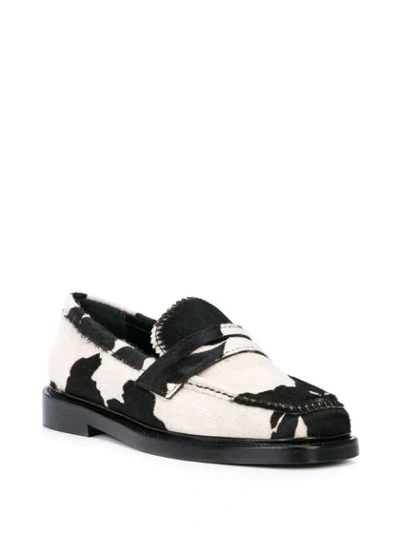 Shop Nicole Saldaã±a Jay 3.0 Loafers In Black