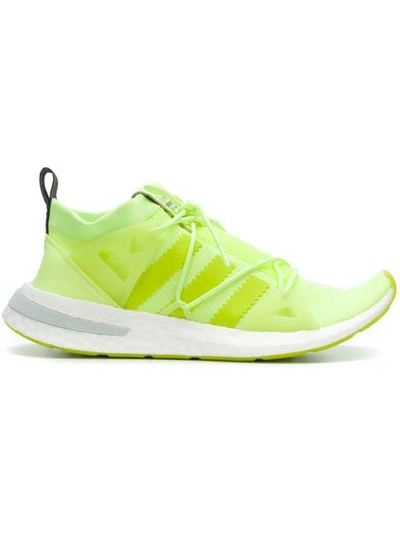 Adidas Originals Arkyn Rubber-trimmed Neon Mesh Sneakers In Yellow |  ModeSens