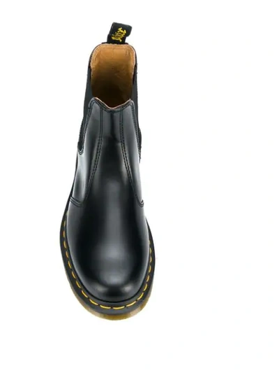 Shop Dr. Martens' Elasticated Side Panel Boots In Black