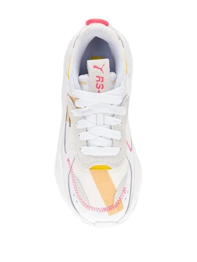 Shop Puma Chunky Low Top Sneakers In White