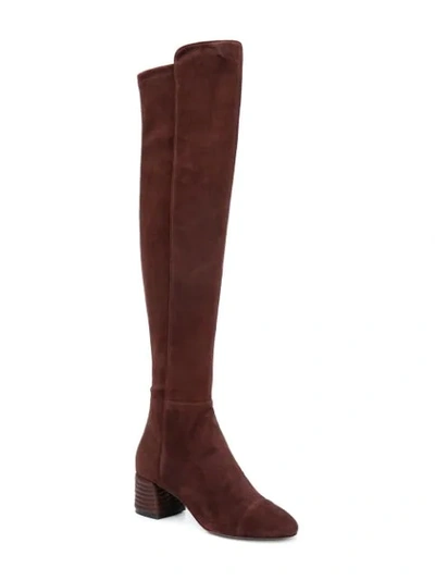 Shop Tory Burch Nina Over-the-knee Boots - Brown