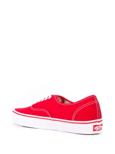 VANS AUTHENTIC板鞋 - 红色