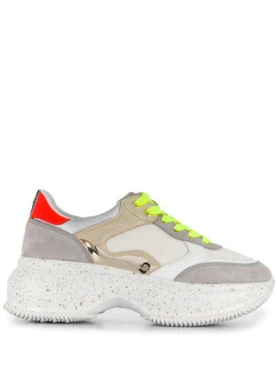 Shop Hogan 'maxi Active' Sneakers In White
