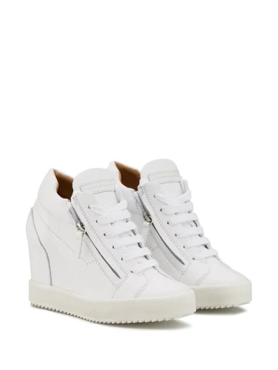 giuseppe zanotti addy wedge sneakers
