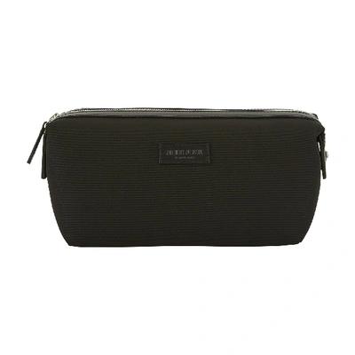 Shop Ateliers Auguste Molitor Toilet Bag In Black / Black Leather