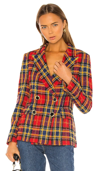 Shop Amanda Uprichard Winters Blazer In Scotland Check