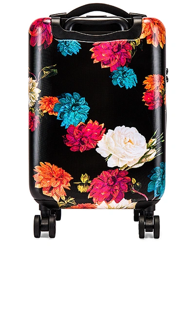Shop Herschel Supply Co. Trade Carry On Suitcase In Black. In Vintage Floral Black