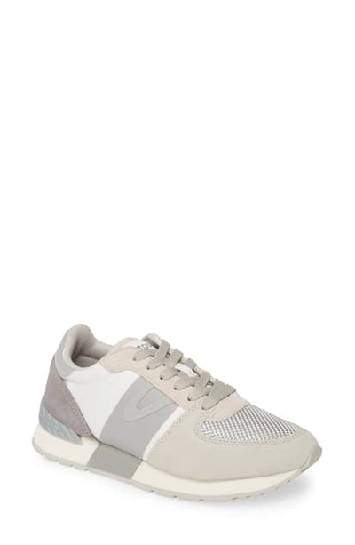Shop Tretorn Loyola 2 Sneaker In Grey/ White/ Blue/ Silver