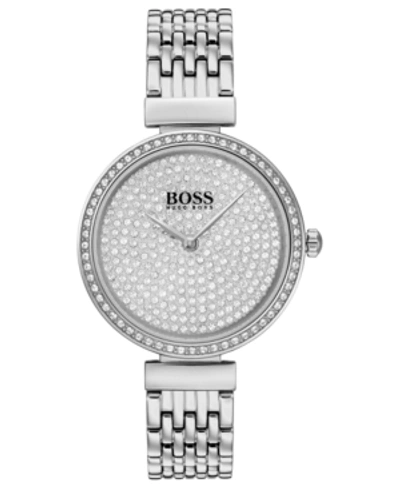 Shop Hugo Boss Women's Celebration Stainless Steel Bracelet Watch 30mm
