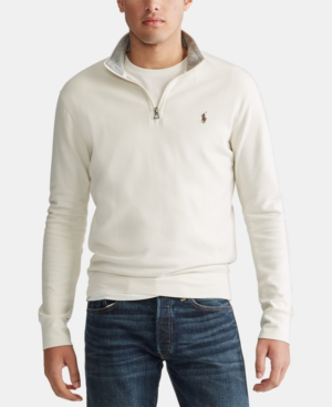 quarter zip polo ralph lauren