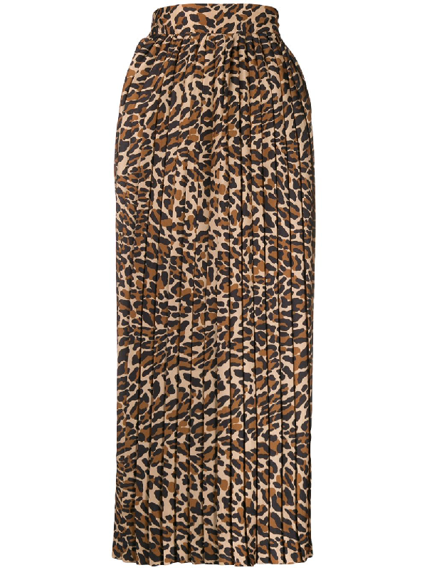 Pt01 Hose Mit Leoparden-Print In Brown | ModeSens